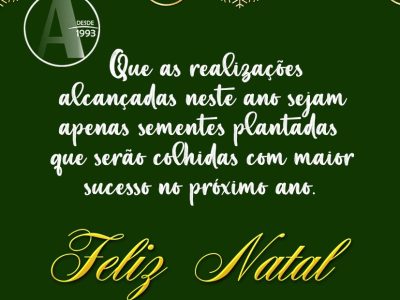 Feliz Natal e um próspero Ano Novo!